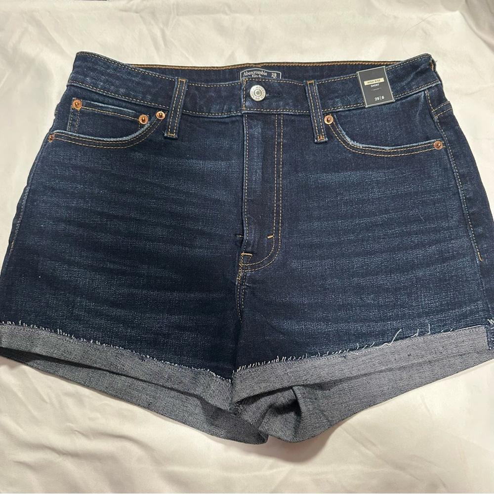 Abercrombie and fitch High Rise Shorts